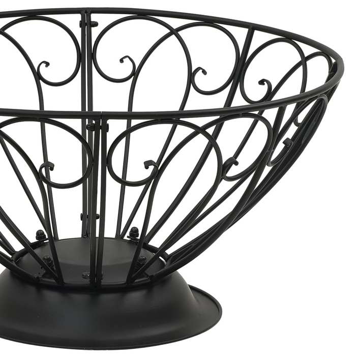 vidaXL Fire Pit with Poker 29.5" XXL Steel - Decorative and Functional Addition to Your Outdoor Space