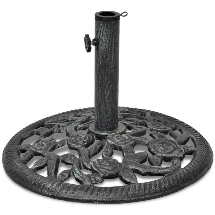 vidaXL Umbrella Base Cast Iron 26.5 lb 19"