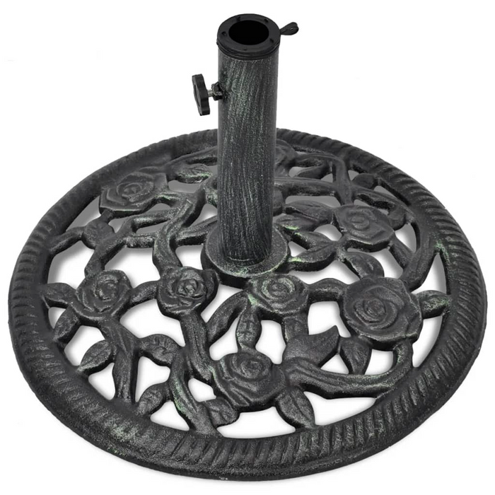 vidaXL Umbrella Base Cast Iron 26.5 lb 19"