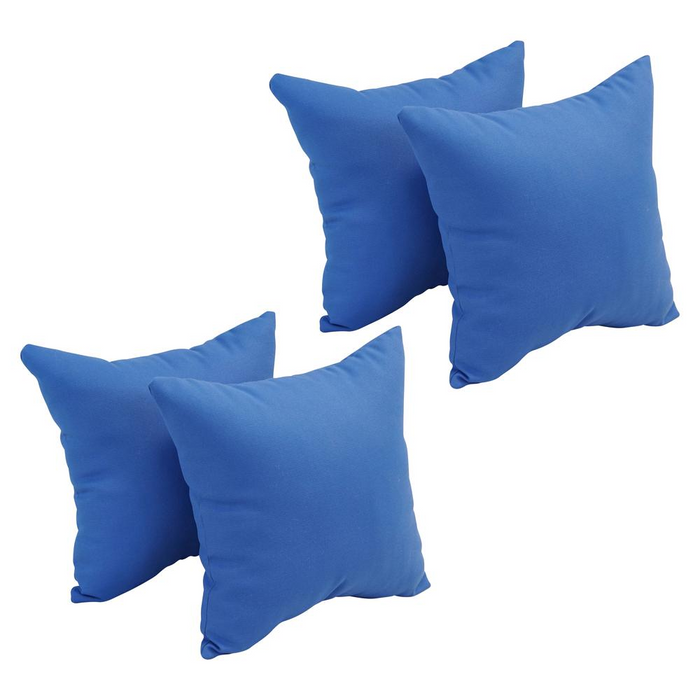 17-inch Square Polyester Outdoor Throw Pillows (Set of 4) 9910-S4-OD-134