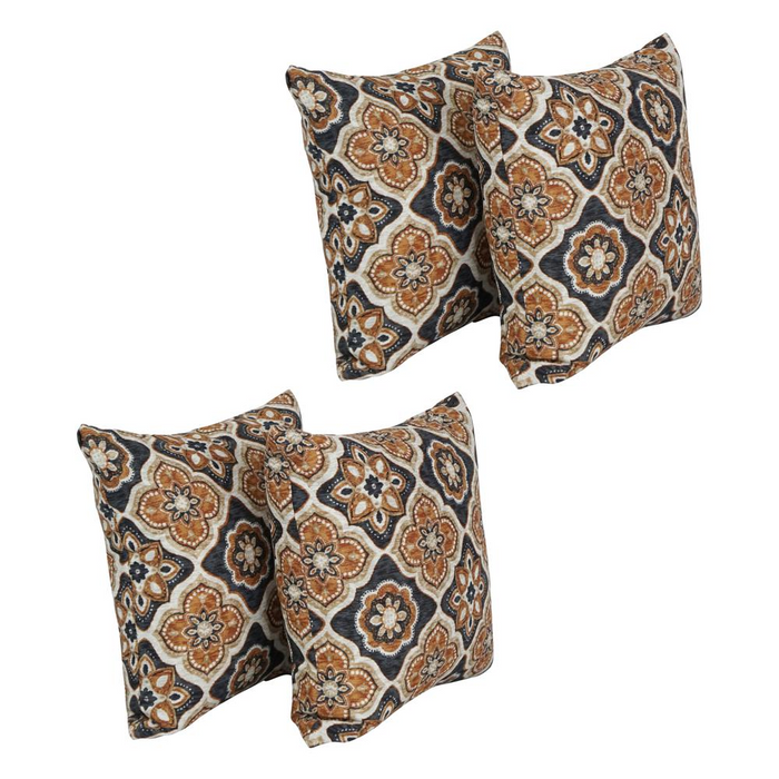 17-inch Square Polyester Outdoor Throw Pillows (Set of 4) 9910-S4-OD-201