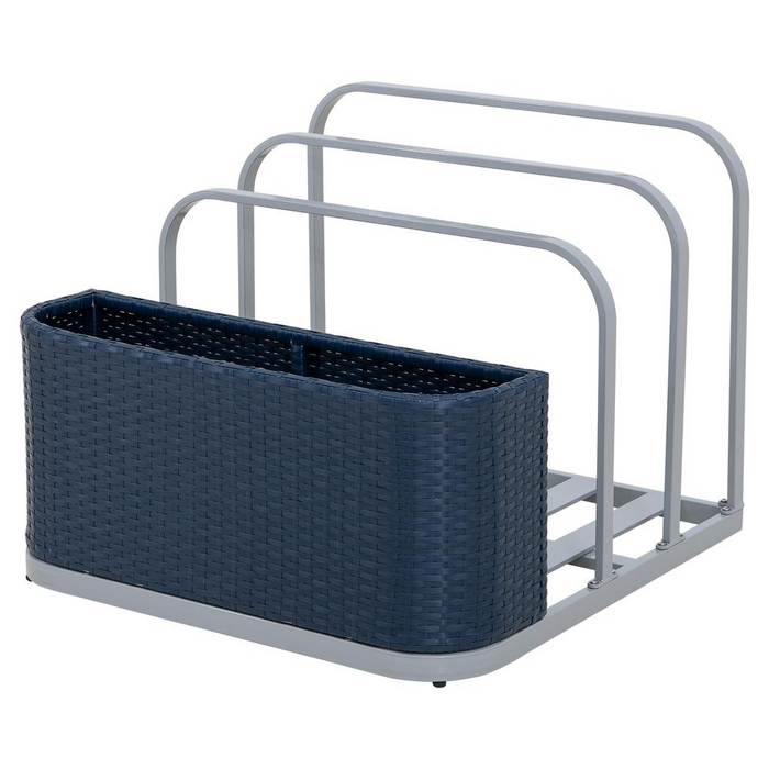 Pickford Pool Float Storage Rack (Navy) - Stylish & Durable Outdoor Organizer