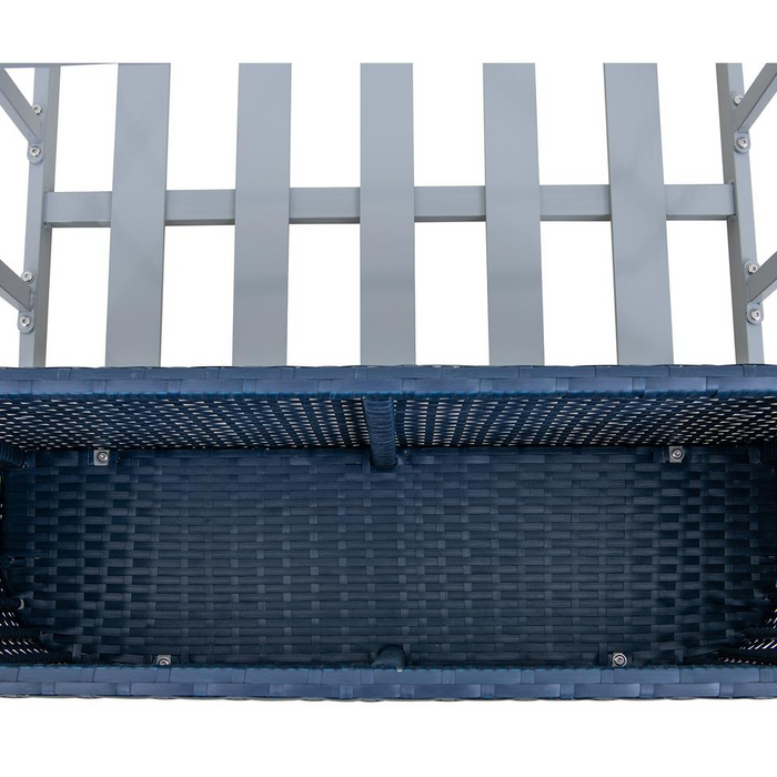 Pickford Pool Float Storage Rack (Navy) - Stylish & Durable Outdoor Organizer