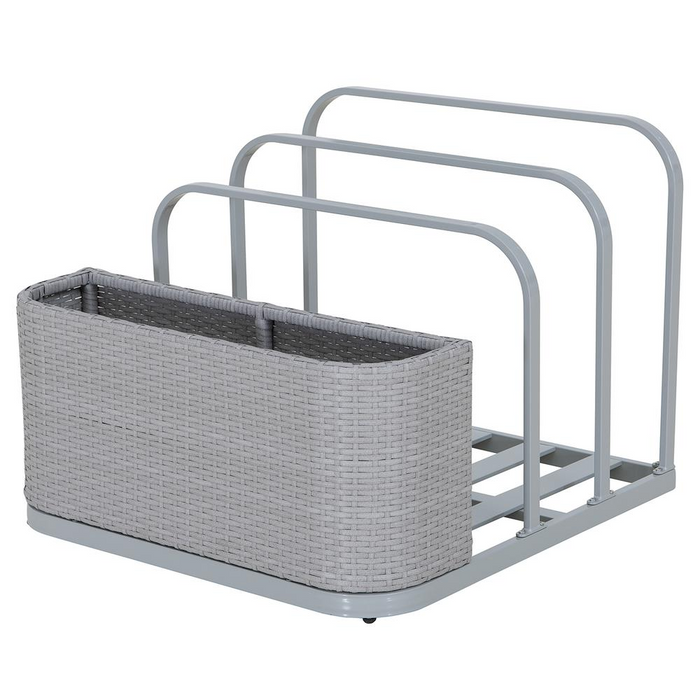 Pickford Pool Float Storage Rack (Grey) - Durable & Stylish Outdoor Organization