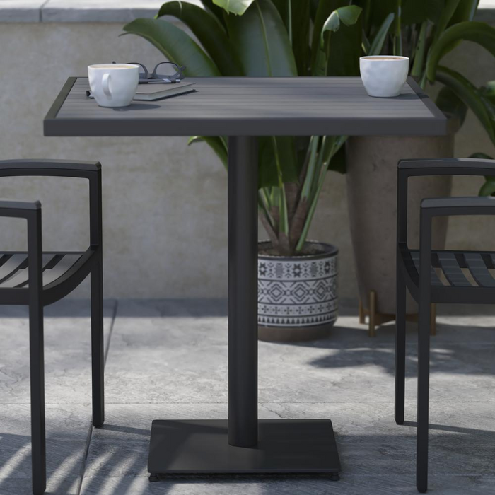 Modern Indoor/Outdoor Patio Dining Table For 4