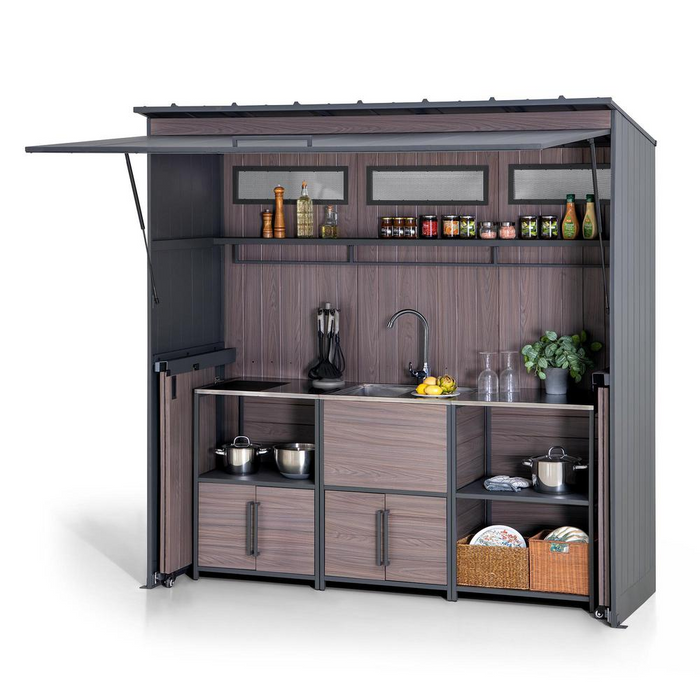 Sunjoy Fleetwood Outdoor Kitchen – Durable, Stylish & Customizable for Your Outdoor Culinary Experience