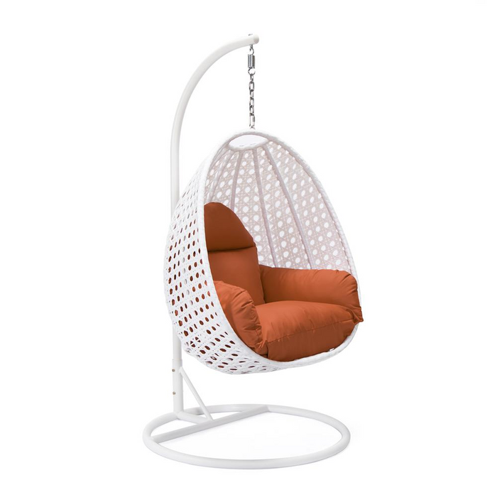 Charcoal Wicker Hanging Egg Swing Chair - Outdoor Patio Furniture | [Brand Name]