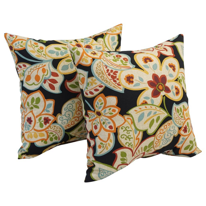 17-inch Square Polyester Outdoor Throw Pillows (Set of 4) 9910-S4-OD-173