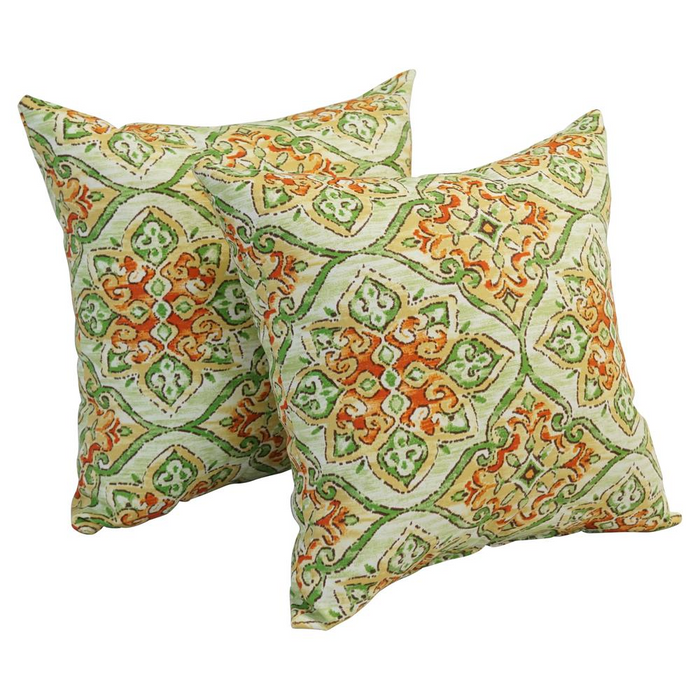 17-inch Square Polyester Outdoor Throw Pillows (Set of 4) 9910-S4-OD-191