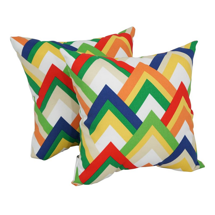 17-inch Square Polyester Outdoor Throw Pillows (Set of 4) 9910-S4-OD-119