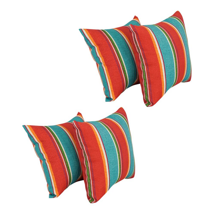 17-inch Square Polyester Outdoor Throw Pillows (Set of 4) 9910-S4-OD-233