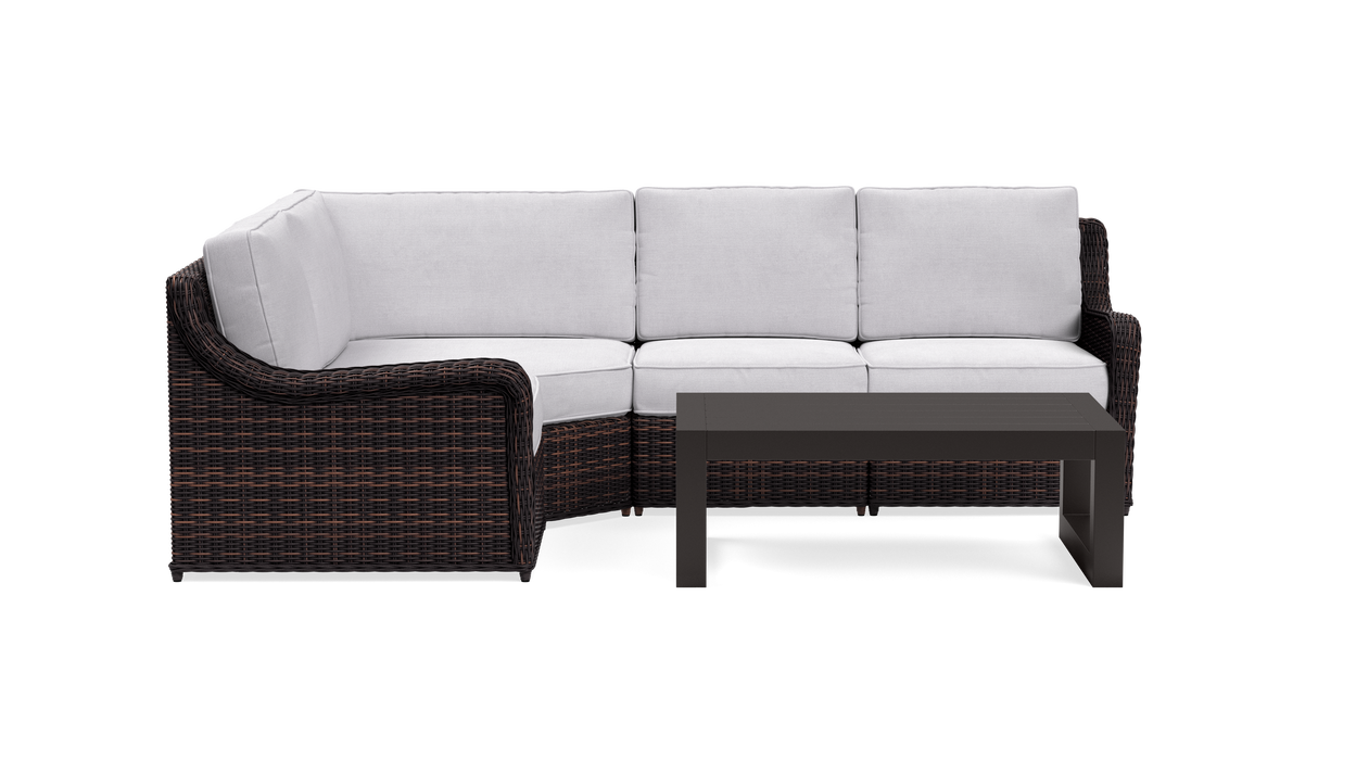 Waverly Outdoor Small Sectional Set