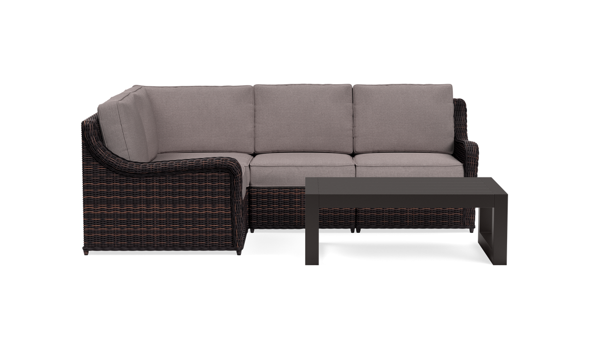 Waverly Outdoor Small Sectional Set