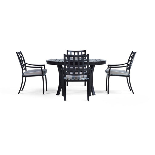  Yardbird Lily 5 Piece Circular Outdoor Dining Set Outdoor Furniture