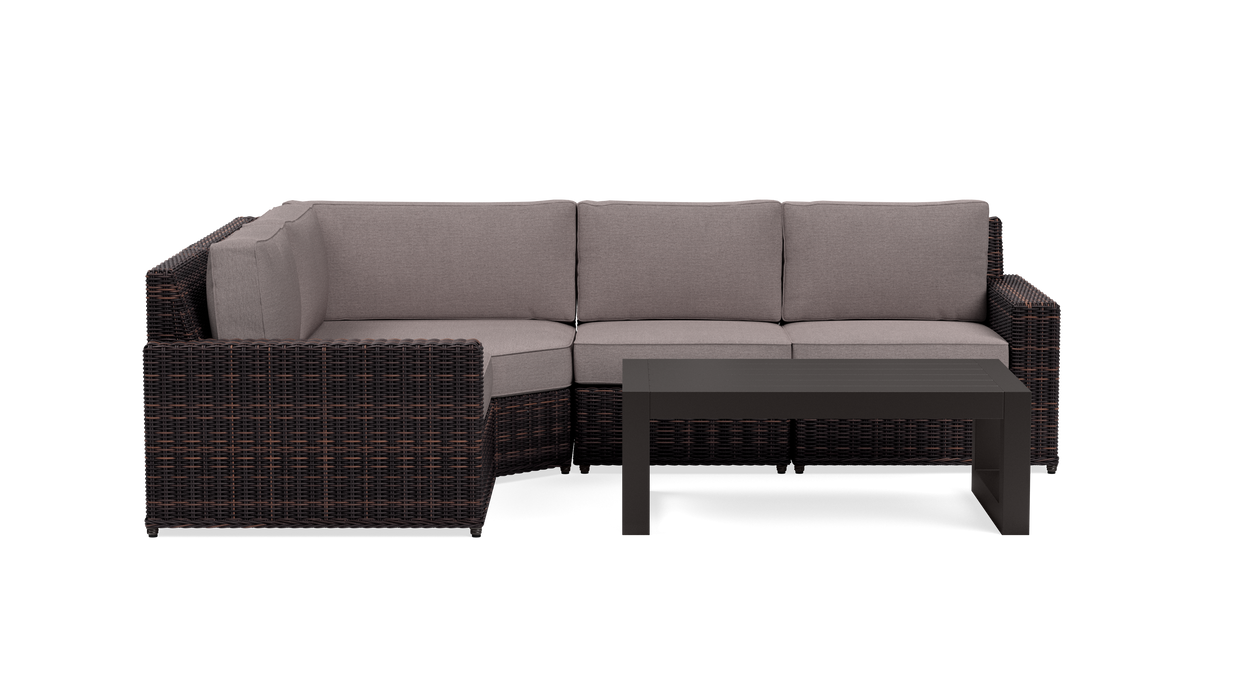 Langdon Outdoor Small Sectional Set